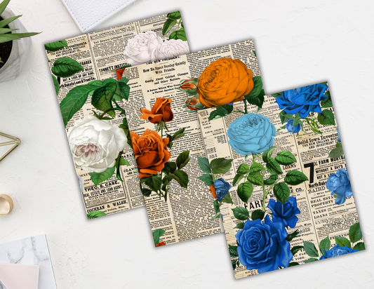 Vintage cardstock